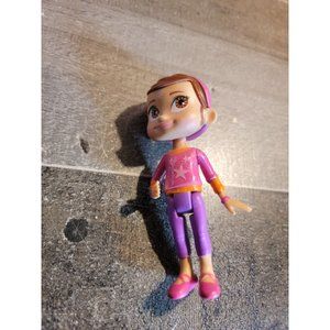 Disney girl pink purple star outfit toy doll figure